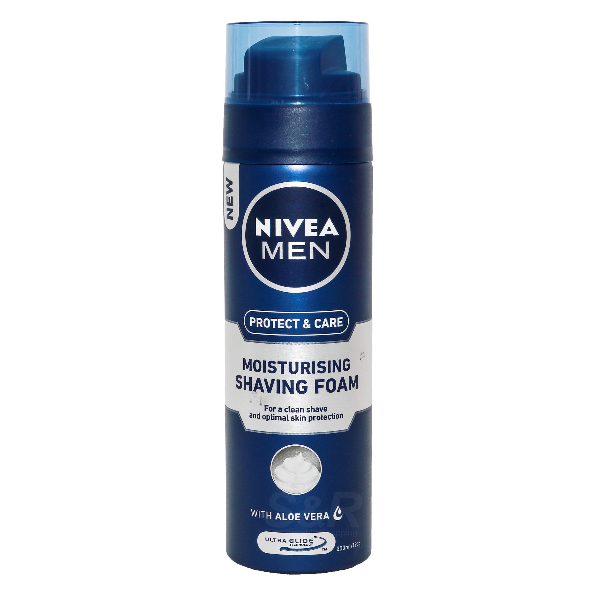 Nivea Men Protect and Care Moisturizing Shaving Foam 200mL